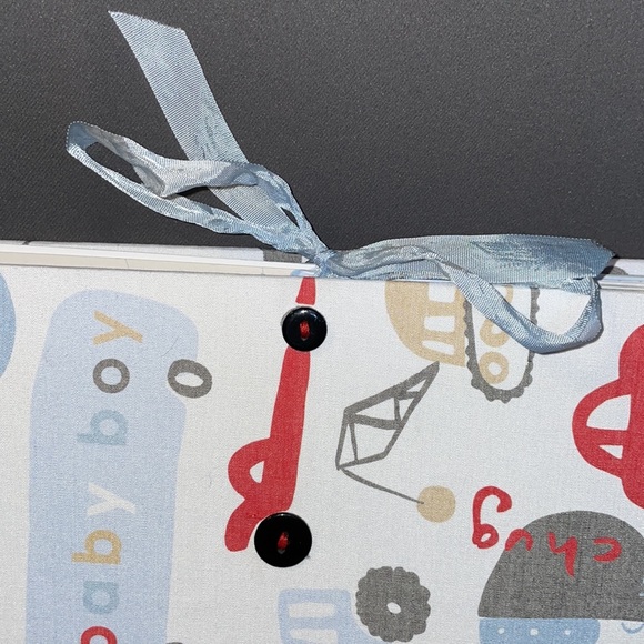 NWT. Baby Boy binder on board. 11x11” - Picture 6 of 6